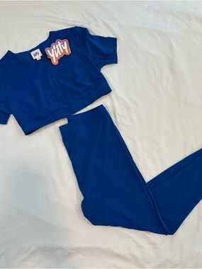 Yitty Blue Mesh Me Set